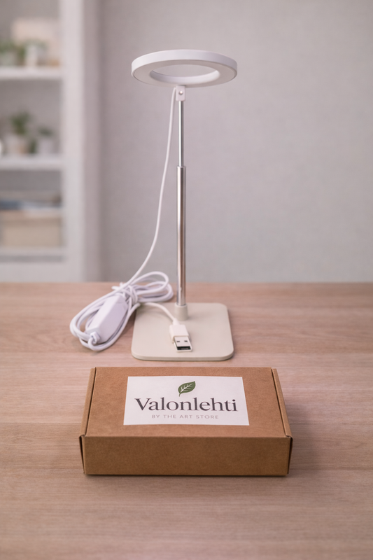 LED kasvivalo jalustalla ajastimella – täysi spektri | Valonlehti